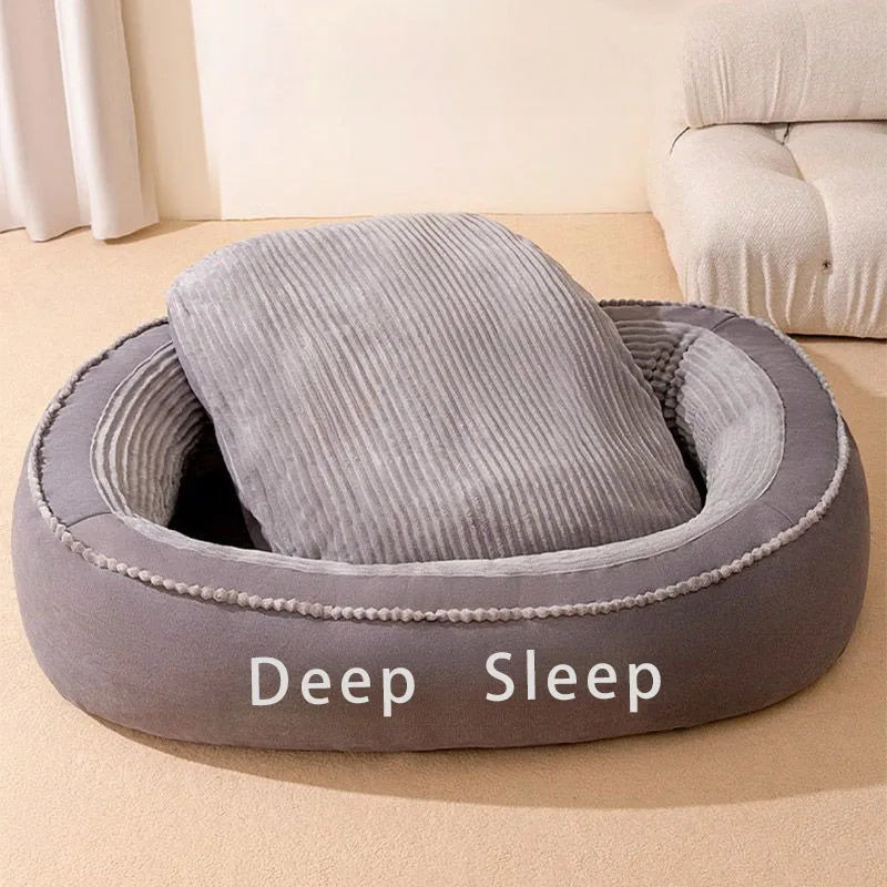 Donut Dog Bed Removable Cover