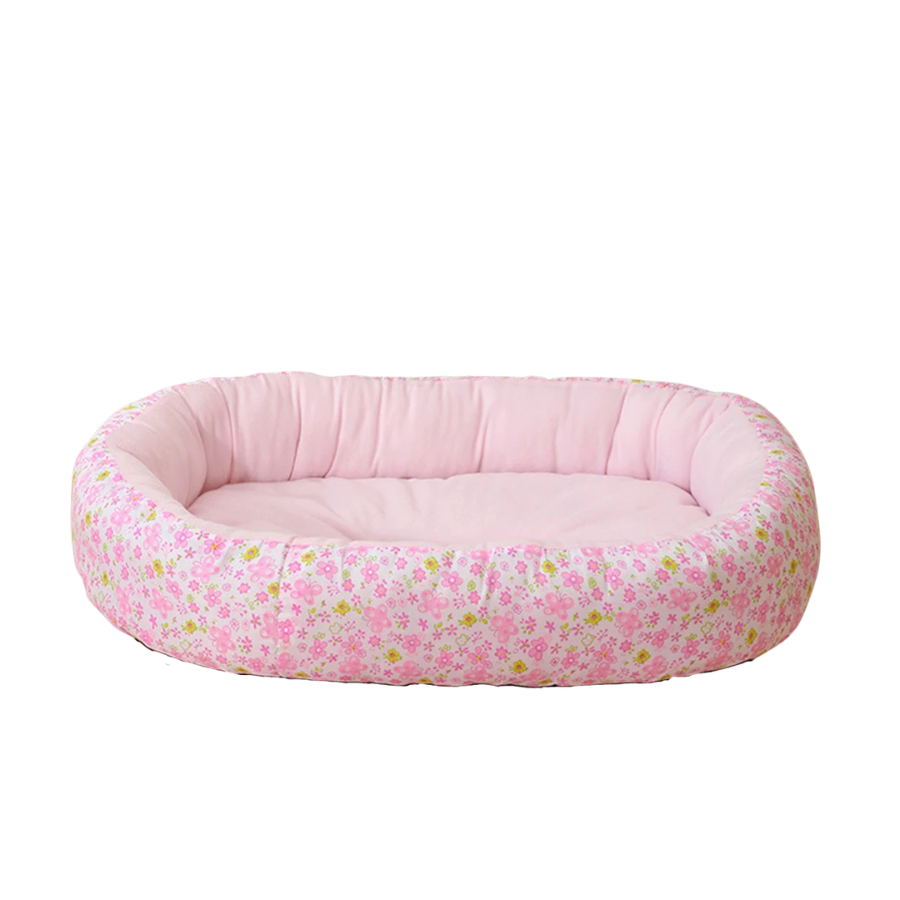 Floral Dog Bed
