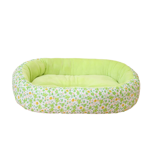 Floral Dog Bed