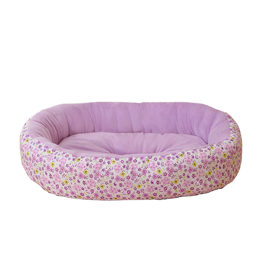 Floral Dog Bed