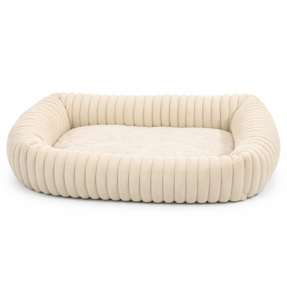 Orthopedic Dog Bed With Bolster
