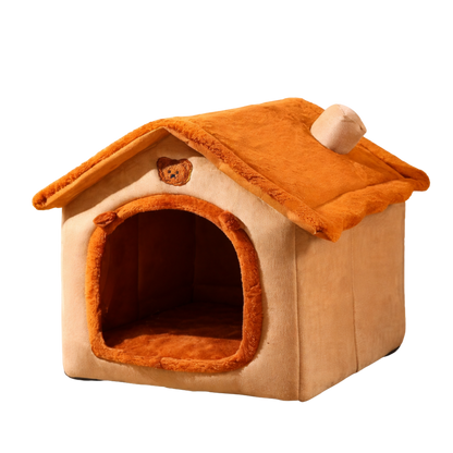 Covered Small Dog Bed