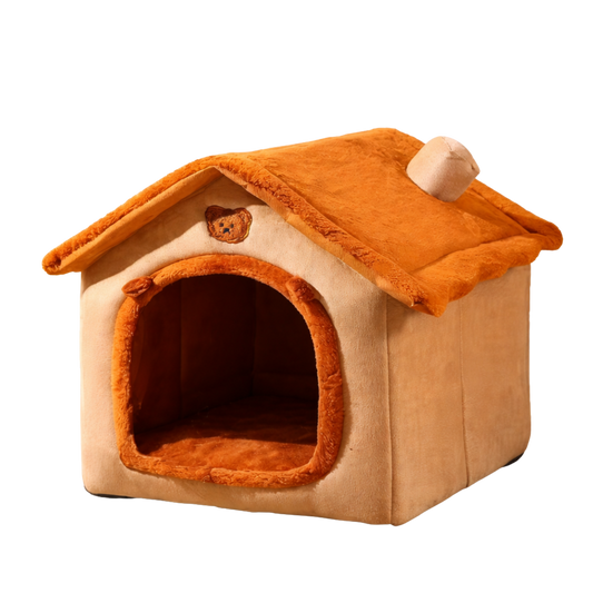 Covered Small Dog Bed