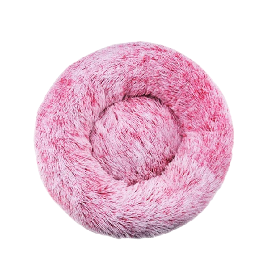 Pink Donut Dog Bed