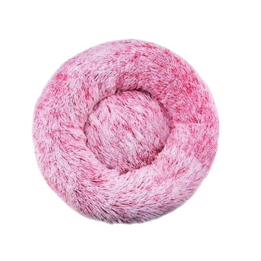 Pink Donut Dog Bed