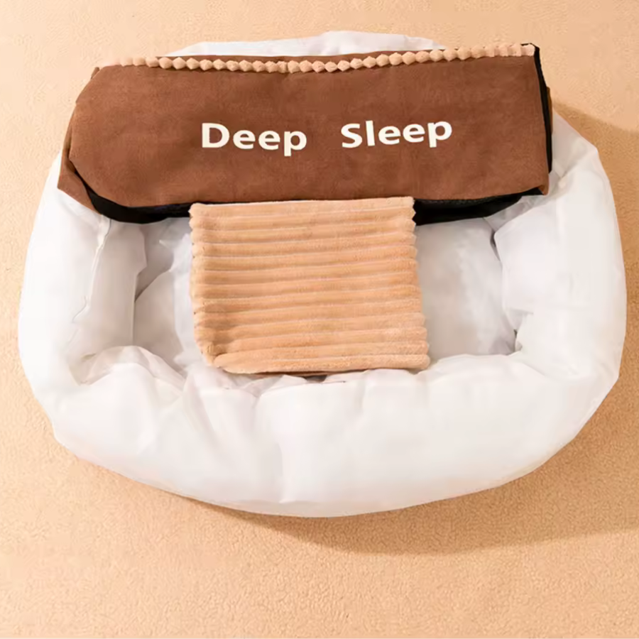 Donut Dog Bed Removable Cover