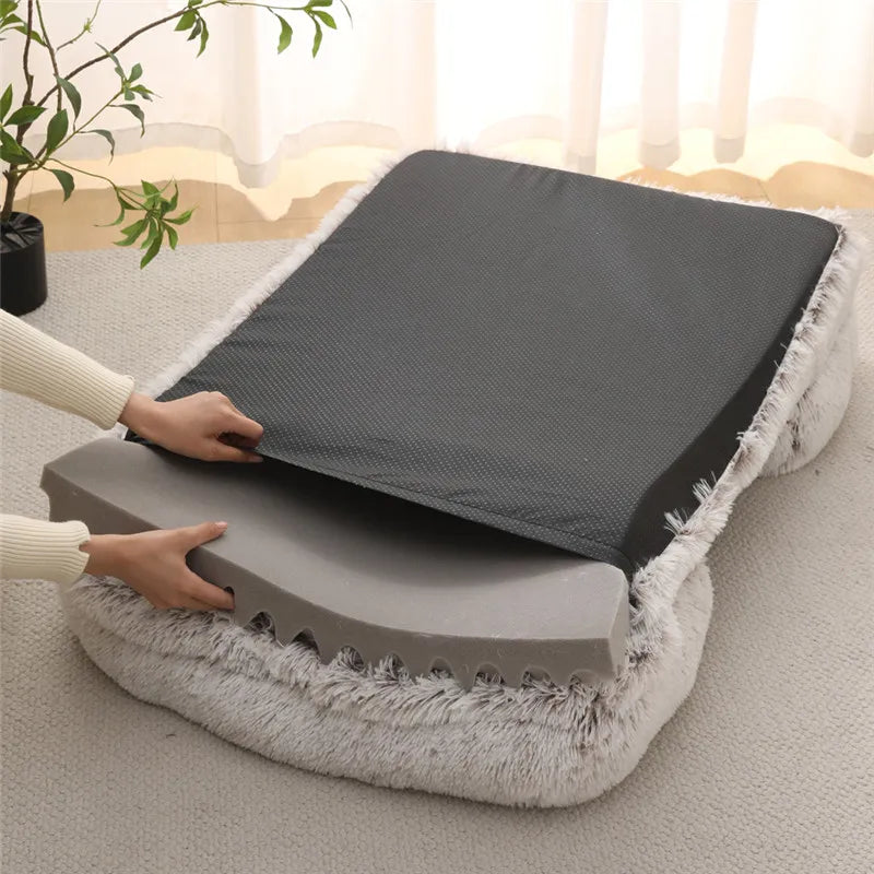 Soft Plush Dog Bed