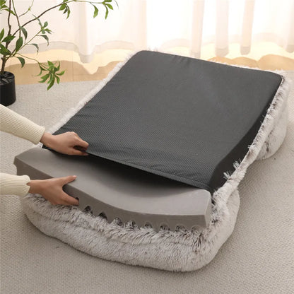 Soft Plush Dog Bed