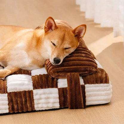 Plush Orthopedic Dog Bed
