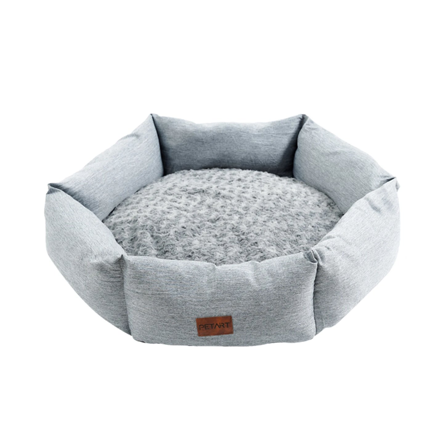 Plush Donut Dog Bed