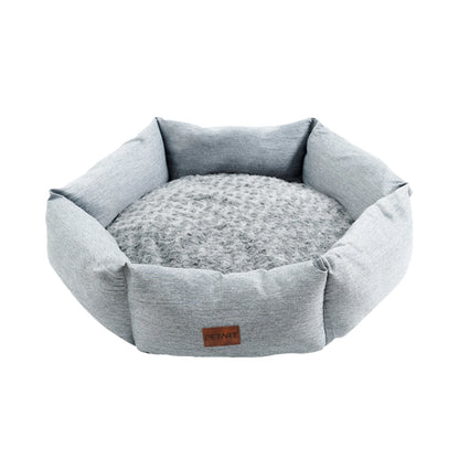 Plush Donut Dog Bed