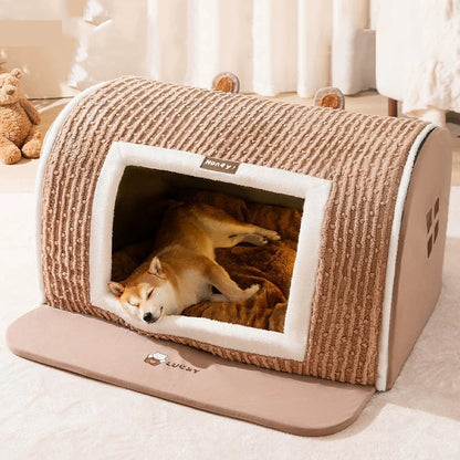 Indoor Heated Dog Bed