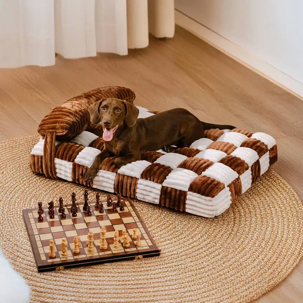 Plush Orthopedic Dog Bed