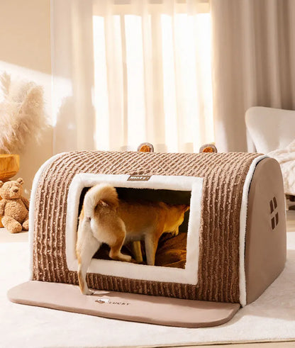 Indoor Heated Dog Bed