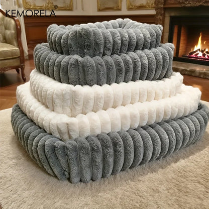 Orthopedic Dog Bed With Bolster