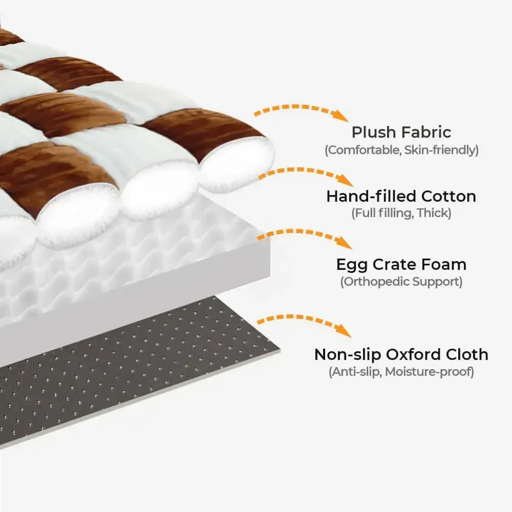 Plush Orthopedic Dog Bed